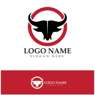 Boğa boynuzu logosu ve sembol simge simgeleri uygulaması