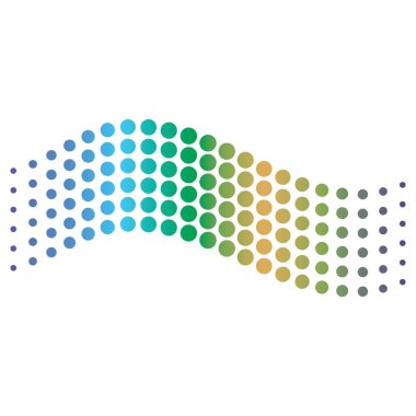 aurora logo design icon illustration vector template