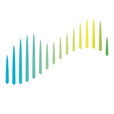 aurora logo design icon illustration vector template