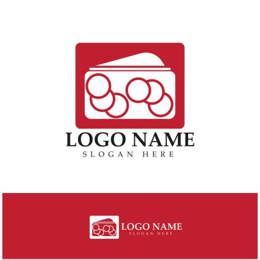 e-wallet logo design icon vector