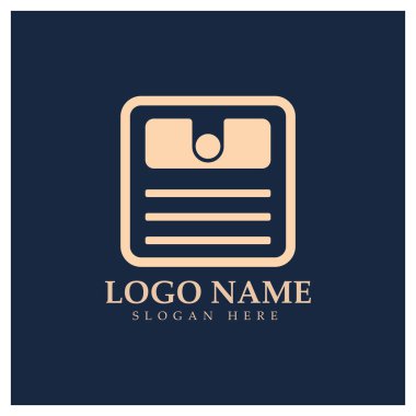 e-wallet logo design icon vector