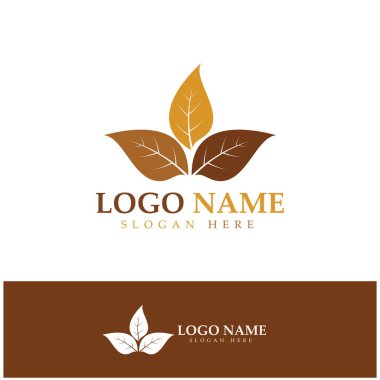 tobacco leaf logo,tobacco field and tobacco cigarette logo .With easy and simple editing.