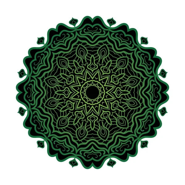 Mandala Logo Diseño Vector Plantilla — Vector de stock