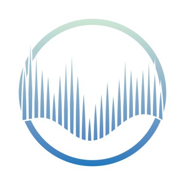 aurora logo design icon illustration vector template