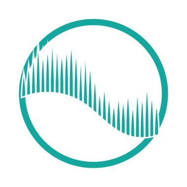 aurora logo design icon illustration vector template