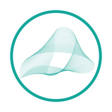 aurora logo design icon illustration vector template