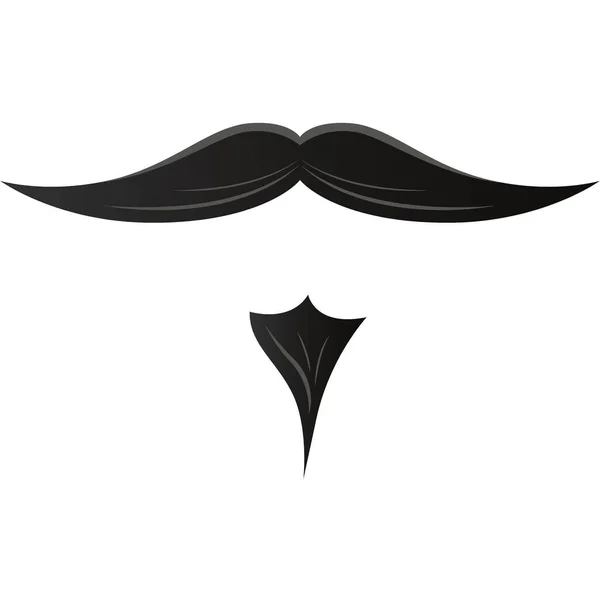 A man have Beard and mustache illustration image with white background.