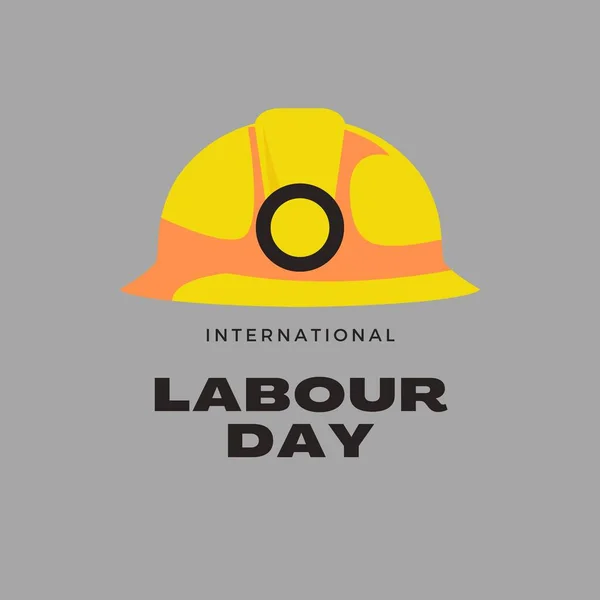 Happy Labour day Illustration and art drawing of international labour day.