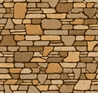 Bir duvar arkaplanı oluşturmak veya bir duvar kağıdı ayarlamak için kullanılan Brick Wall Illustration Image.