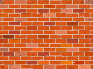 Bir duvar arkaplanı oluşturmak veya bir duvar kağıdı ayarlamak için kullanılan Brick Wall Illustration Image.