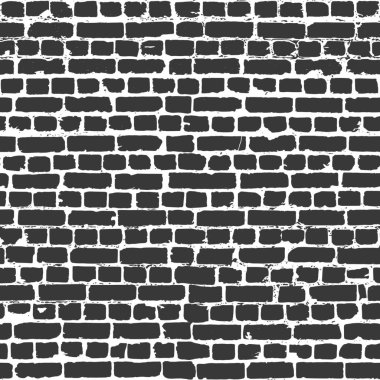 Bir duvar arkaplanı oluşturmak veya bir duvar kağıdı ayarlamak için kullanılan Brick Wall Illustration Image.