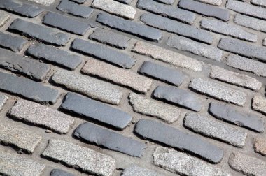 Bir duvar arkaplanı oluşturmak ya da bir duvar kağıdı ayarlamak için kullanılan tuğla duvar resmi.