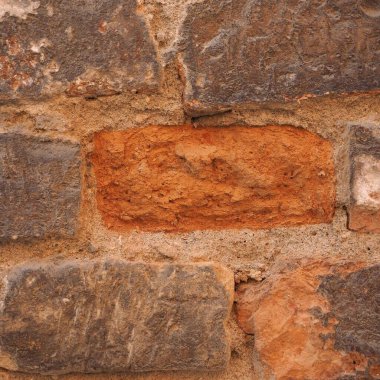 Bir duvar arkaplanı oluşturmak ya da bir duvar kağıdı ayarlamak için kullanılan tuğla duvar resmi.