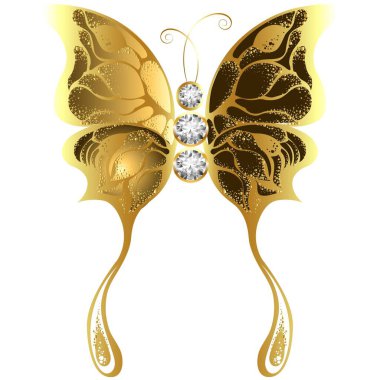 Güzel Kelebek etiketi ve resimli.