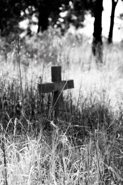 Graves Seen Old Rietfontein Hospital Johannesburg — Stok fotoğraf