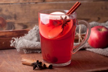 hot spicy winter beverage