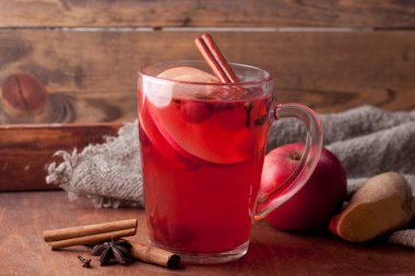 hot spicy winter beverage