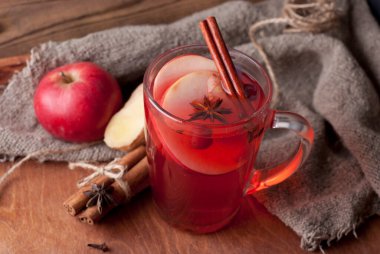 hot spicy winter  beverage