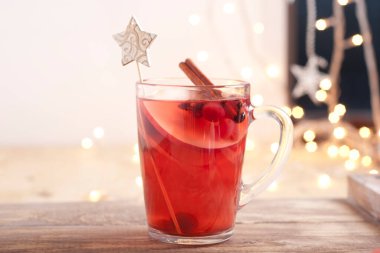 hot spicy winter beverage