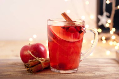 hot spicy winter beverage