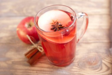 hot spicy winter beverage