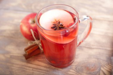 hot spicy winter beverage