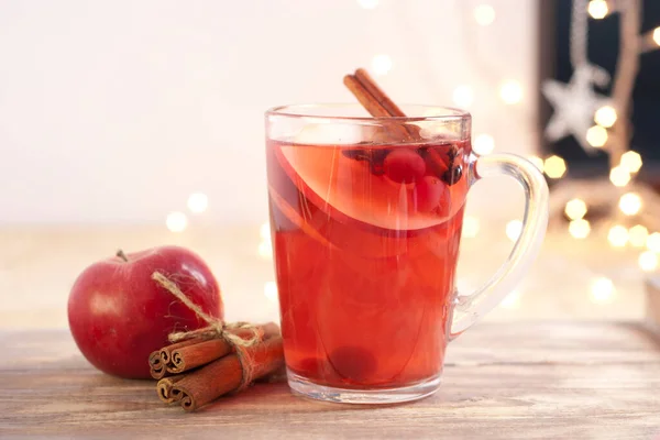 Hot Spicy Winter Beverage — Stock Photo, Image