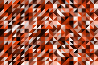 Geometric background in red colors