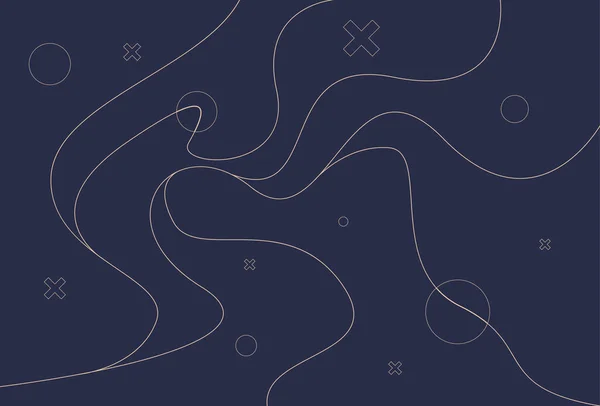 Illustration Vector graphic of abstract elements and dynamic shapes fit for Modern Background etc.