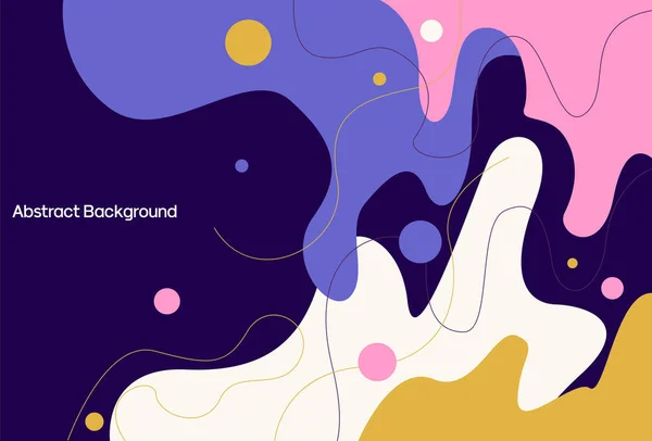 Illustration Vector graphic of abstract elements and dynamic shapes. Compositions of colored spots fit for Modern Background etc.