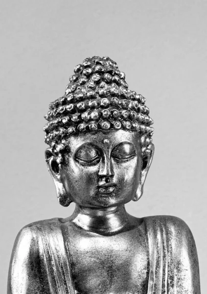 Βούδα Θυμίαμα Μαύρο Φόντο — Φωτογραφία Αρχείου