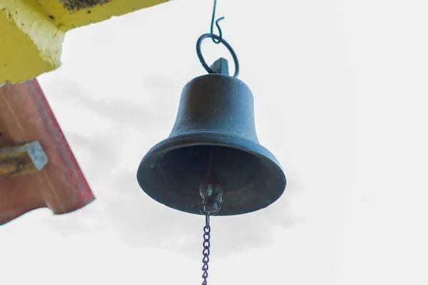 old hanging bronze bell