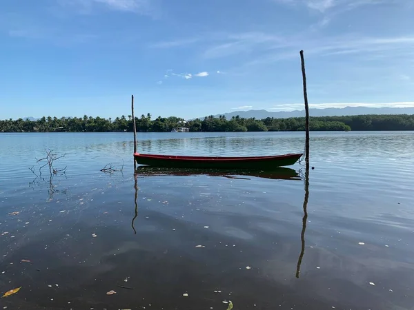 beautiful sunset in the salvadorian pacific ocean. dock