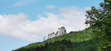 Dağların güzel manzarası