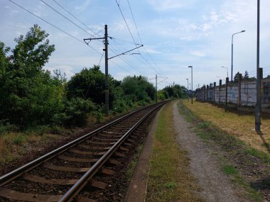Railway line (Pilsen  Czech Republic)