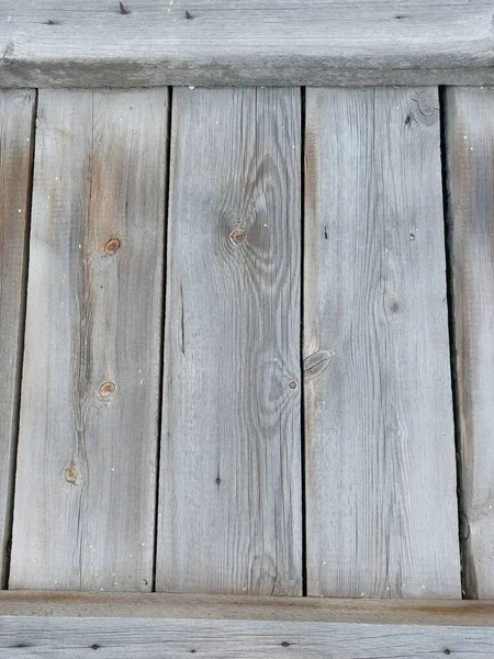 Background Texture Old Wood Three Boards Nails — Stockfoto