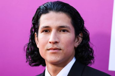 American actor Danny Ramirez arrives at the Los Angeles Premiere Of Netflix's 'Look Both Ways' held at the Netflix Tudum Theater on August 16, 2022 in Hollywood, Los Angeles, California, United States. 