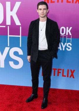 American actor David Corenswet arrives at the Los Angeles Premiere Of Netflix's 'Look Both Ways' held at the Netflix Tudum Theater on August 16, 2022 in Hollywood, Los Angeles, California, United States. 