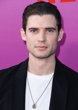 American actor David Corenswet arrives at the Los Angeles Premiere Of Netflix's 'Look Both Ways' held at the Netflix Tudum Theater on August 16, 2022 in Hollywood, Los Angeles, California, United States. 