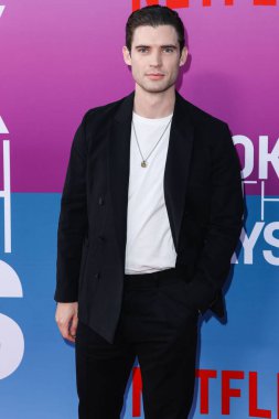 American actor David Corenswet arrives at the Los Angeles Premiere Of Netflix's 'Look Both Ways' held at the Netflix Tudum Theater on August 16, 2022 in Hollywood, Los Angeles, California, United States. 
