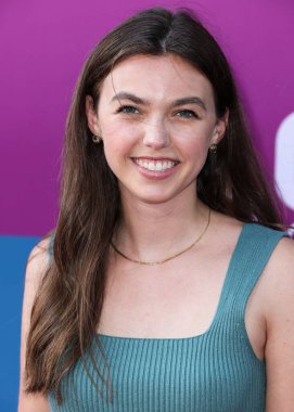 Samantha Dockser arrives at the Los Angeles Premiere Of Netflix's 'Look Both Ways' held at the Netflix Tudum Theater on August 16, 2022 in Hollywood, Los Angeles, California, United States. 