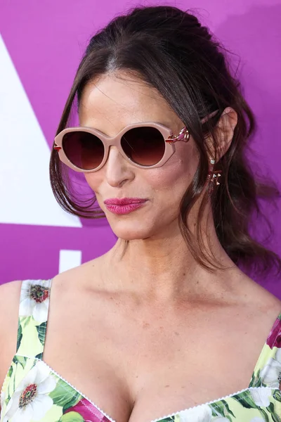 American actress Andrea Savage arrives at the Los Angeles Premiere Of Netflix's 'Look Both Ways' held at the Netflix Tudum Theater on August 16, 2022 in Hollywood, Los Angeles, California, United States. 