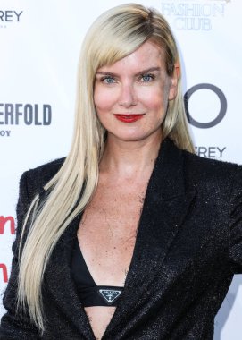 Russian-American actress Eugenia Kuzmina arrives at the Eugenia Kuzmina And Playboy Launch Reception held at The Godfrey Hotel Hollywood on August 18, 2022 in Hollywood, Los Angeles, California, United States. 
