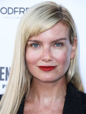 Russian-American actress Eugenia Kuzmina arrives at the Eugenia Kuzmina And Playboy Launch Reception held at The Godfrey Hotel Hollywood on August 18, 2022 in Hollywood, Los Angeles, California, United States. 