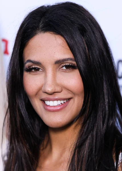 American comedian and model Celisa Franco (CJ Franco) arrives at the Eugenia Kuzmina And Playboy Launch Reception held at The Godfrey Hotel Hollywood on August 18, 2022 in Hollywood, Los Angeles, California, United States. 
