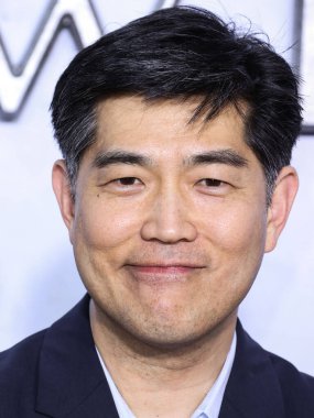 Chief Operating Officer (COO) of Amazon Studios Albert Cheng arrives at the Los Angeles Premiere Of Amazon Prime Video's 'The Lord Of The Rings: The Rings Of Power' Season 1 held at The Culver Studios on August 15, 2022 in Culver City, Los Angeles