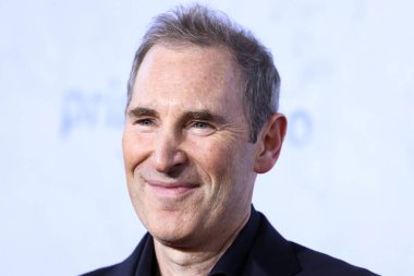 American business executive and Chief Executive Officer (CEO) of Amazon Andy Jassy arrives at the Los Angeles Premiere Of Amazon Prime Video's 'The Lord Of The Rings: The Rings Of Power' Season 1 held at The Culver Studios on August 15, 2022 