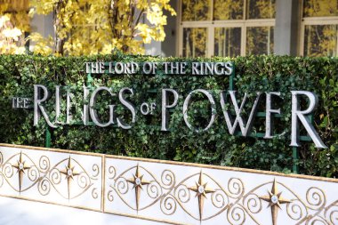 A general view of atmosphere at the Los Angeles Premiere Of Amazon Prime Video's 'The Lord Of The Rings: The Rings Of Power' Season 1 held at The Culver Studios on August 15, 2022 in Culver City, Los Angeles, California, United States. 