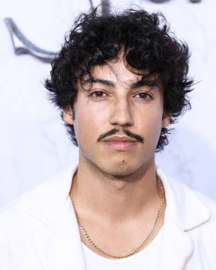 Austin Martinez arrives at the Los Angeles Premiere Of Amazon Prime Video's 'The Lord Of The Rings: The Rings Of Power' Season 1 held at The Culver Studios on August 15, 2022 in Culver City, Los Angeles, California, United States. 