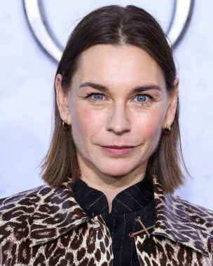 Christiane Paul arrives at the Los Angeles Premiere Of Amazon Prime Video's 'The Lord Of The Rings: The Rings Of Power' Season 1 held at The Culver Studios on August 15, 2022 in Culver City, Los Angeles, California, United States. 
